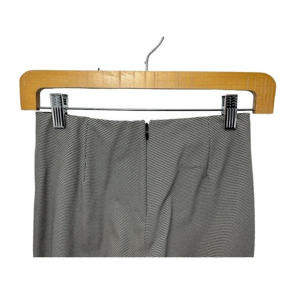 Rag & Bone Skinny Ankle Pants Black White Cropped Size 0 Herringbone Office - Picture 9 of 12